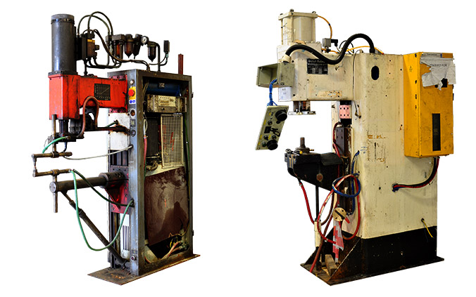 Zvárací stroj 125 kVA a 205 kVA - pred obnovou