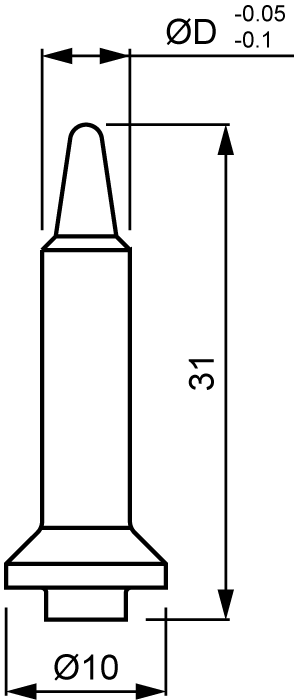 Matica M4 – dlhý kolík Cerazur